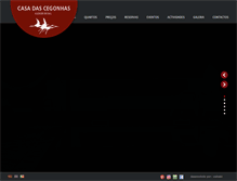 Tablet Screenshot of casadascegonhas.com